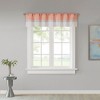 18"x50" Salem Polyoni Pintuck Window Valance - Madison Park - 2 of 4