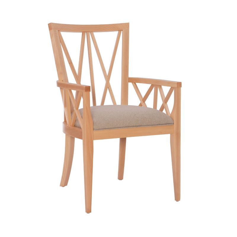 Becca Arm Chair Natural - Linon, 1 of 11