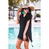 Women's Beach Chic Dotted Coverup - Jess Lea - 3 of 4