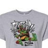 Women's - Teenage Mutant Ninja Turtles - Raphael Going In Loud Cropped Graphic T-Shirt - 2 of 4