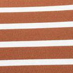 brown white stripe