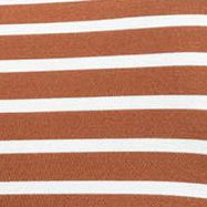 brown white stripe