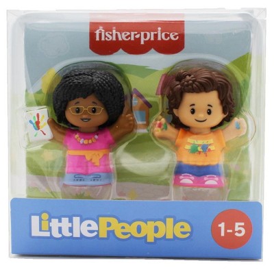 Fisher-Price Little People Artist and Art Teacher Figures Set