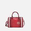 MKF Collection Eleanor Faux Crocodile-Embossed Vegan Leather Women’s Satchel by Mia K - 2 of 4