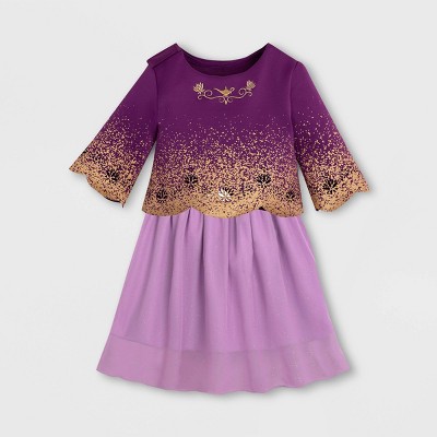 Girls' Disney Jasmine Adaptive Dress - Purple - Disney Store