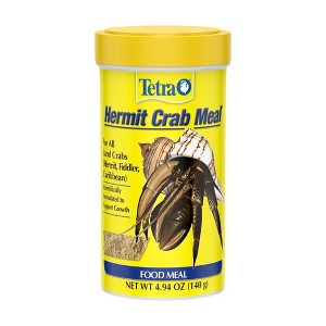 Tetra Fauna Hermit Crab Meal Food Powder for All Land Crabs Fish Flavor Dry Small Animal Food - 4.94oz - 1 of 4