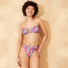 Women's Reversible Mid-Rise Ultra High Leg Super Cheeky Bikini Bottom - Wild Fable™ - 3 of 4