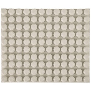 Strictly Briks Beginner Bricks Stackable Baseplates - Large Pegs for Babies and Toddlers - White - 12.5 x 15 Inches - 1 of 4