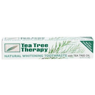 Toothpaste-Whitening With Tea Tree by Tea Tree Therapy  -  3 oz Paste