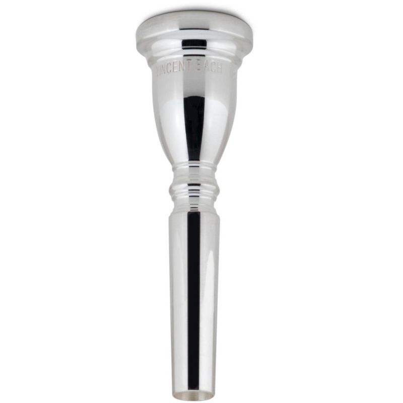Bach Commercial Series Modified V Cup Trumpet Mouthpiece in Silver, 2 of 3