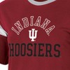 NCAA Indiana Hoosiers Women's Short Sleeve Stripe T-Shirt - 3 of 3