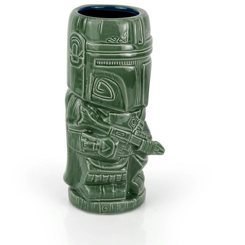 Beeline Creative Geeki Tikis Star Wars The Mandalorian Mando Mug | Ceramic Tiki Cup | 20 Ounces, 2 of 7