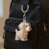 Anna-Kaci Transparent Dog Storage Capsule Keychain with Mini Dog Charm and Keepsake Hair Holder 4in - 3 of 3