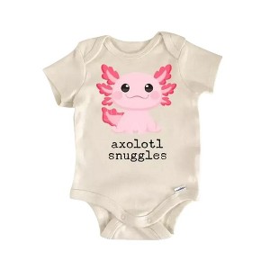 Axolotl Lizard Reptile Newborn Baby Onesie® Bodysuit GS1 - 1 of 4