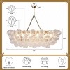 10 - Light 51"D Dimmable Glass Globe Bubble Chandelier(Bulb Included) - 3 of 4