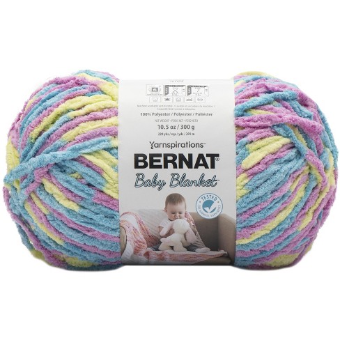Bernat Baby Sport Yarn White, Pink, Blue, Yellow, Green New in Package