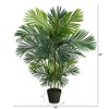 40" Indoor/Outdoor Areca Artificial Palm Tree - Nearly Natural: UV & Weather-Resistant Faux Palm - 4 of 4