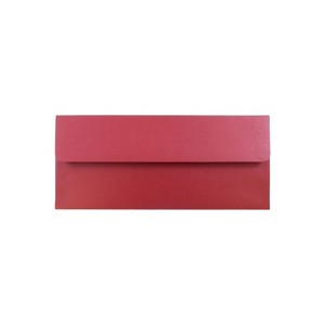 JAM Paper #10 Metallic Business Envelopes 4.125 x 9.5 Stardream Jupiter Red V018285 - 1 of 2