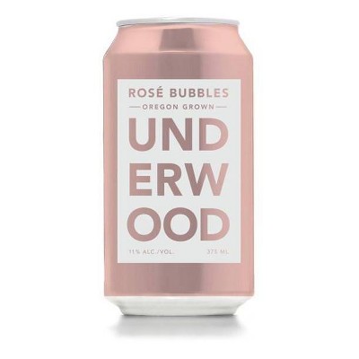 Underwood Rosé Bubbles Wine - 375ml Can