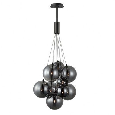 ET2 Lighting Burst 9 - Light Pendant in  Black