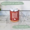 Elanze Designs Free Range Children Red X-Large Cork Bottom, Kitchen Counter, Ceramic Stoneware, Coffee, Tea and Hot Chocolate, Machine Brewing, K - 4 of 4