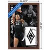 Trends International WNBA Las Vegas Aces - A'ja Wilson 24 Framed Wall Poster Prints - 3 of 4
