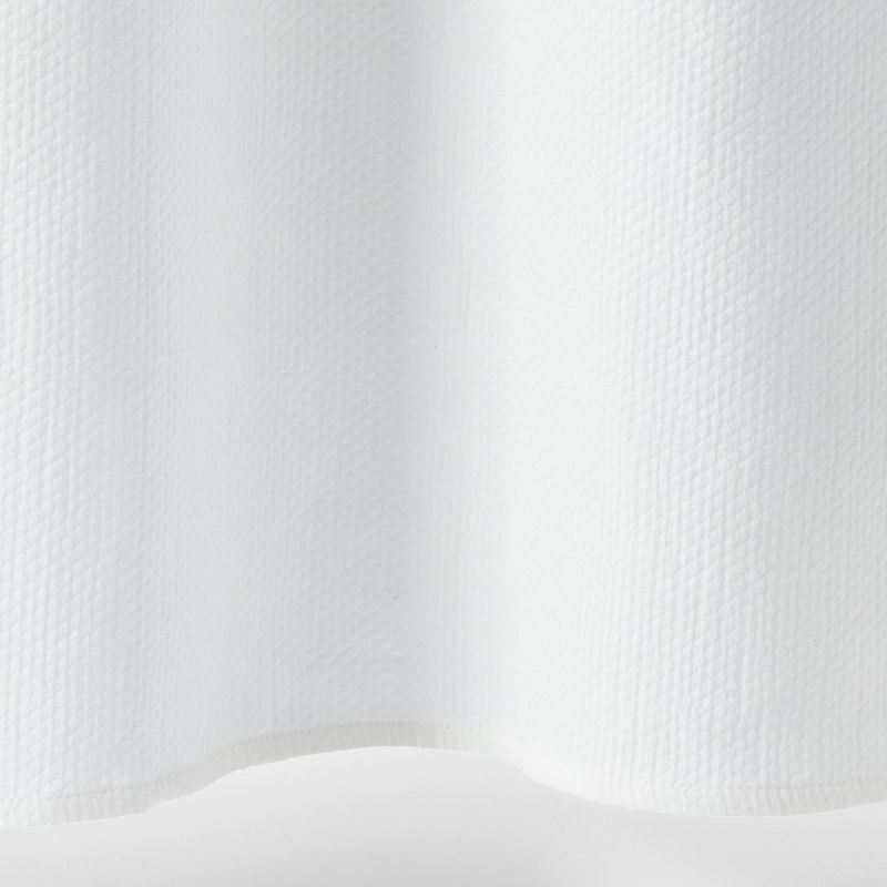 Diamond Matelesse Shower Curtain White - Threshold&#8482;, 5 of 6