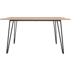 Alarick Dining Table - DTB5802A - Natural/Black - Safavieh - 1 of 4