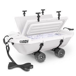 GoSports CUDDY Crawler Cooler with Wheels – 40 QT Amphibious Floating Cooler and Dry Storage Vessel - 1 of 1
