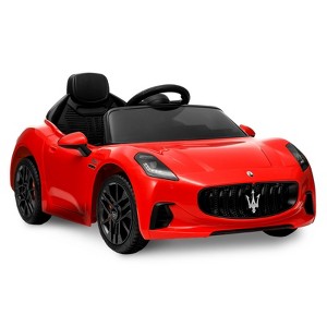 12V Ride On Car, Licensed Maserati Kids Electric Car with Remote Control, Battery Powered Vehicles - 1 of 4