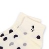 Anna-Kaci 3-Pack Women's Cartoon Embroidered Cotton Ankle Socks with Stripes and Color Speckle Design - 2 of 4