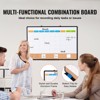 VEVOR 36"x 24" Monthly Calendar Whiteboard & Cork Board Combo with Aluminum Frame – 2-in-1 Magnetic Dry Erase Bulletin Board for Wall Mount - 3 of 4
