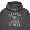 Men's - Instant Message - Keeping It Reel Graphic Fleece Pullover Hoodie - 2 of 4