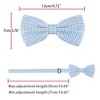 Allegra K Men's Halloween Polka Dots Pre-Tied Work Formal Party Tuxedo Bowknot Bow Ties - 4 of 4
