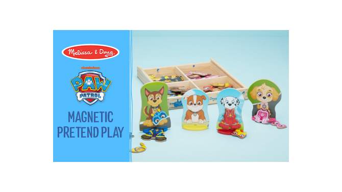 Melissa &#38; Doug PAW Patrol Magnetic Play Figures (Dress-Up), 2 of 13, play video