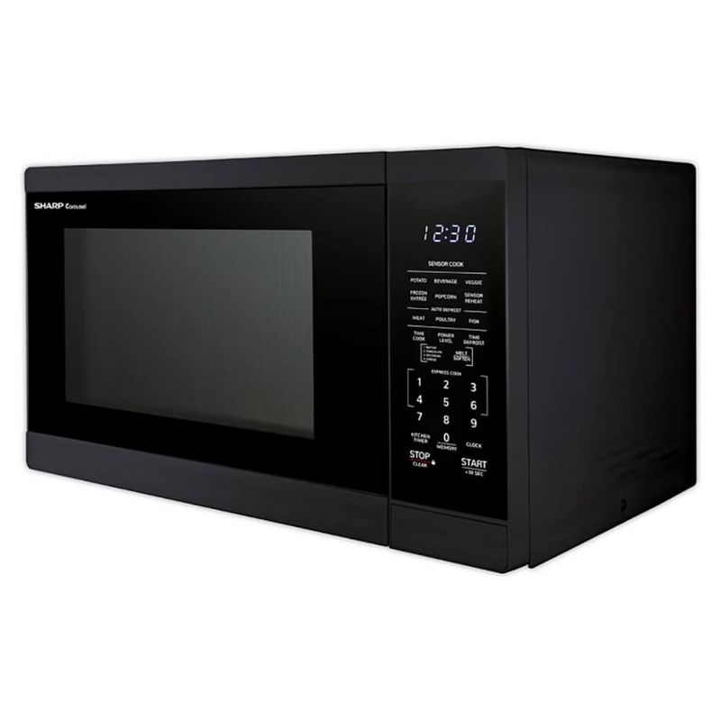 Sharp SMC1461HB 1.4 Cu. Ft. Black Countertop Microwave Oven, 3 of 6