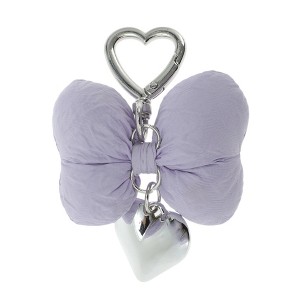 Unique Bargains Stylish Bow Heart Handbag Charms Keychains 1 Pc - 1 of 4