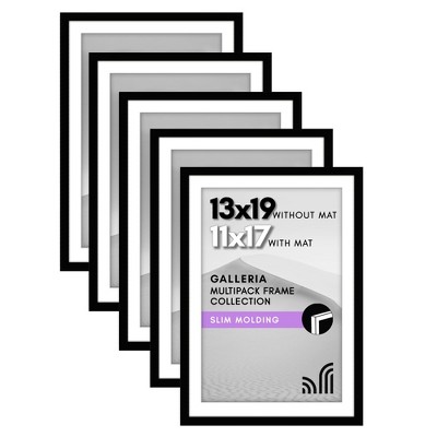 Americanflat Picture Frame with plexiglass - Hanging Hardware For Horizontal and Vertical Display