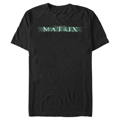 Men's The Matrix Movie Logo T-Shirt - Black - 2X Large