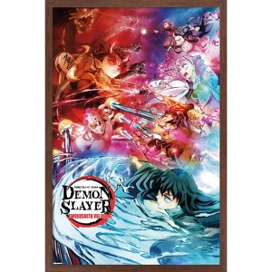 Trends International Demon Slayer: Swordsmith Village - Key Art 2 Framed Wall Poster Prints - 1 of 4