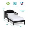 Vtec Trading Kid'S Bed Black With Guard Rails - 3 of 3