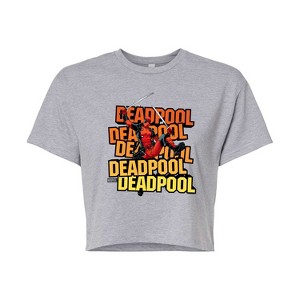 Women's - Marvel - Katana Pose Cropped Graphic T-Shirt - 1 of 4