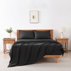 Marcielo 3/4 Pcs Soft Solid & Embroidery Bed Sheets Set - 3 of 4