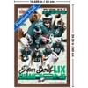 Trends International NFL Philadelphia Eagles - Super Bowl LIX Champions Framed Wall Poster Prints - 3 of 4