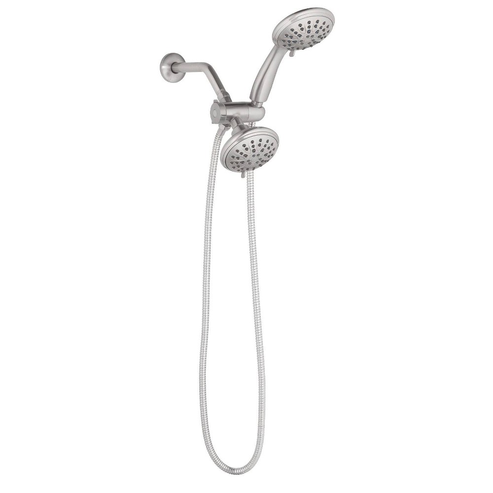 Photos - Shower System 4.5" Three Function Showerhead Combo Kit Brushed Nickel Finish - Tosca