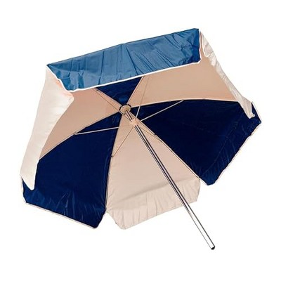 Kemp USA 6' Umbrella, Navy / White