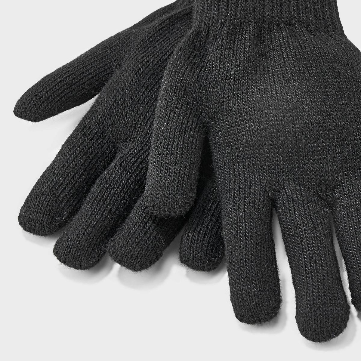 Boys' Solid Knit Gloves 3pk - Cat & Jack™ - thumbnail 2