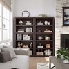 5-Shelf Farmhouse Bookcase,with Storage Open Display Bookshelves,Display Storage Shelves,32'' Wide Wooden Bookshelves for Office,Library - 2 of 4