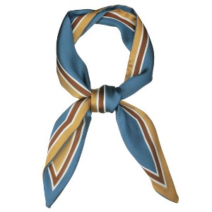 Allegra K Women's Skinny Ribbon Neck Scarf 34x4 inches(LxW) - 1 of 4