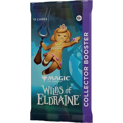Magic The Gathering Wilds of Eldraine Collector Booster Pack (15 Magic Cards)